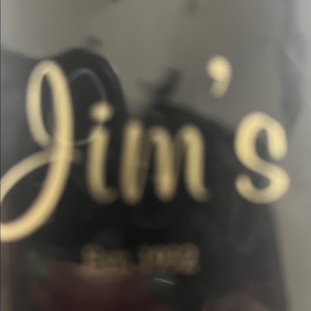 Jim's Black and Gold Item